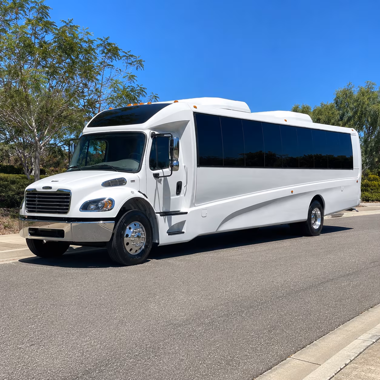 The Bronx Airport Shuttle & Transportation party bus interior