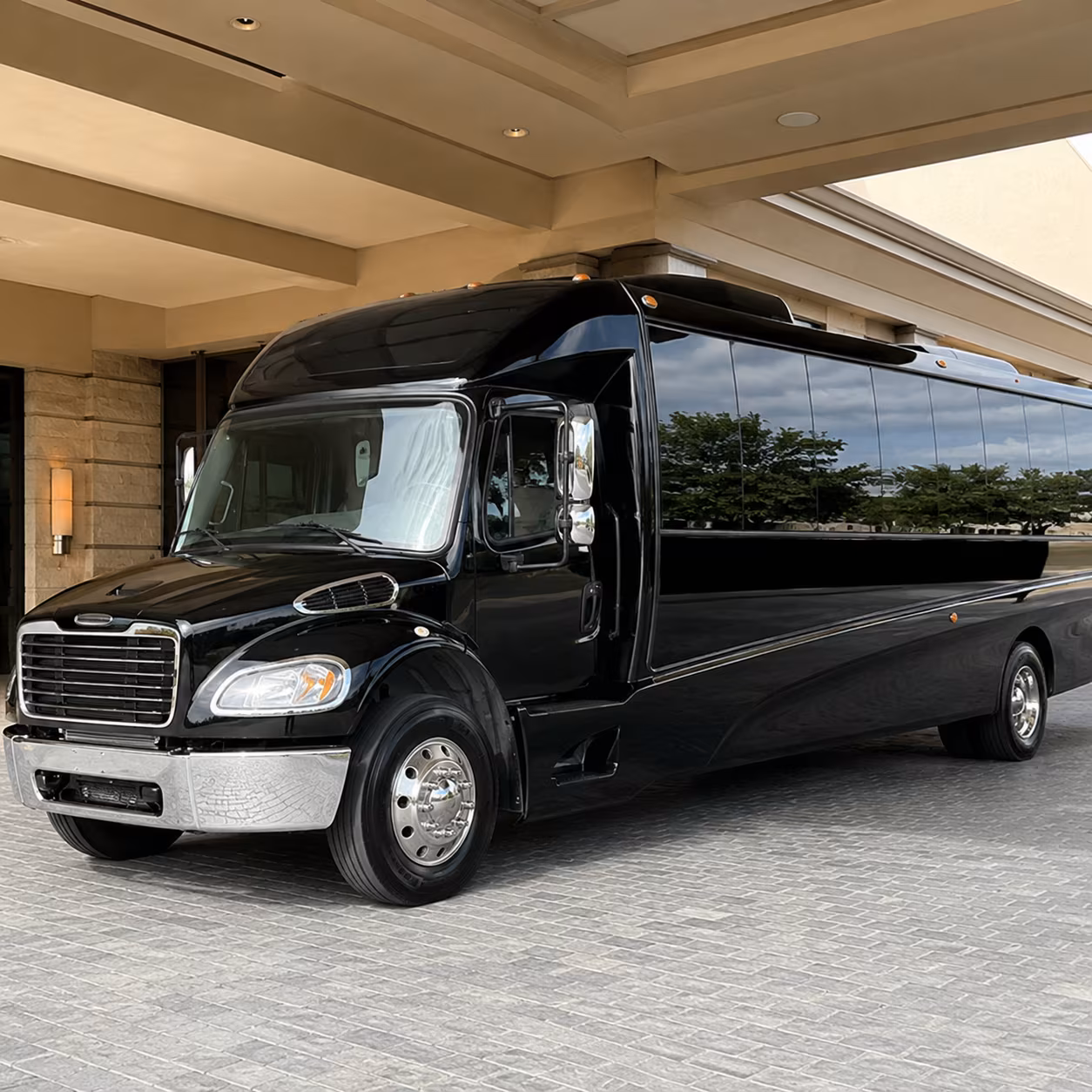 The Bronx the bronx corporate event party bus rental party bus exterior