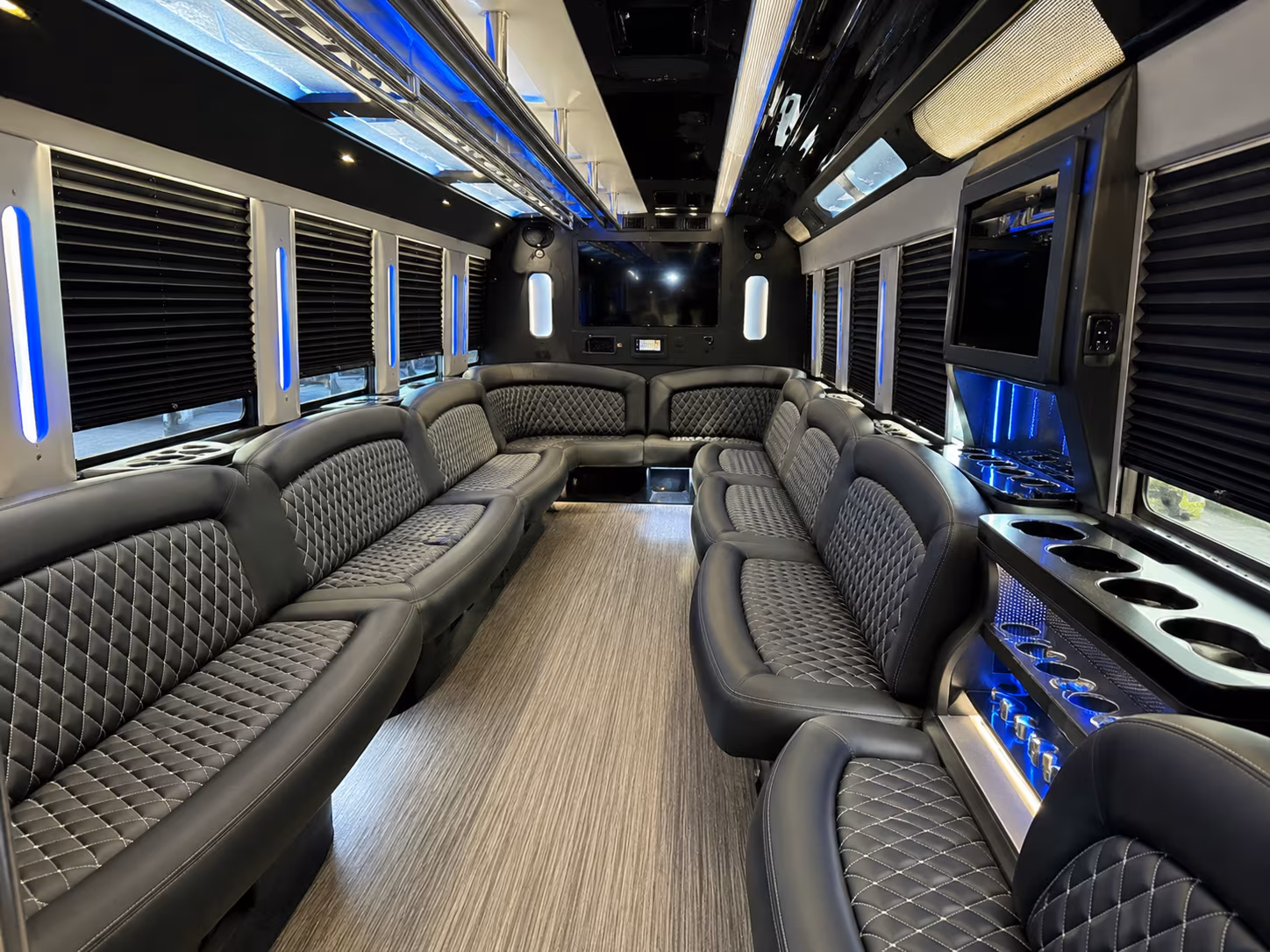 The Bronx the bronx private event party bus rental party bus exterior