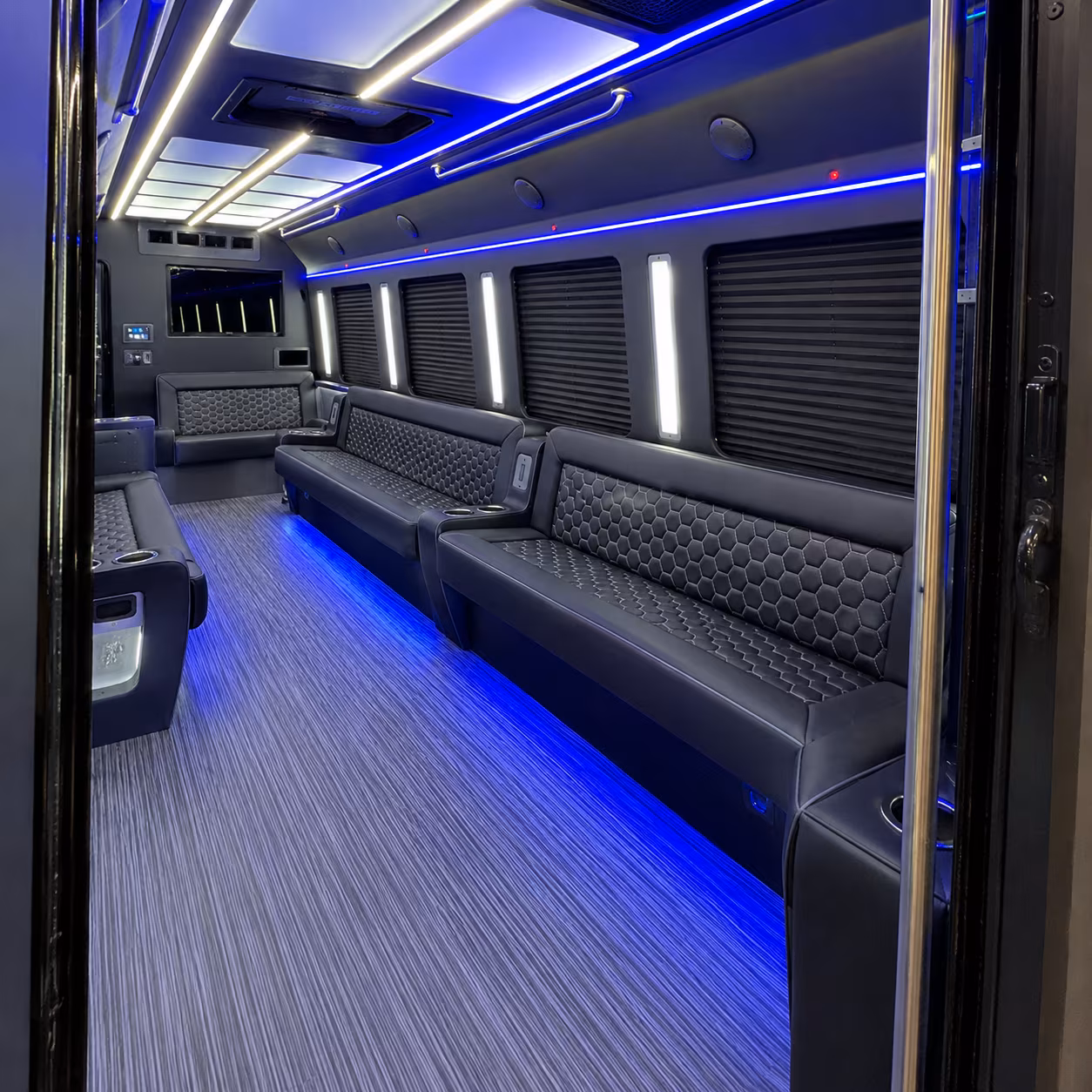 The Bronx the bronx private event party bus rental party bus exterior