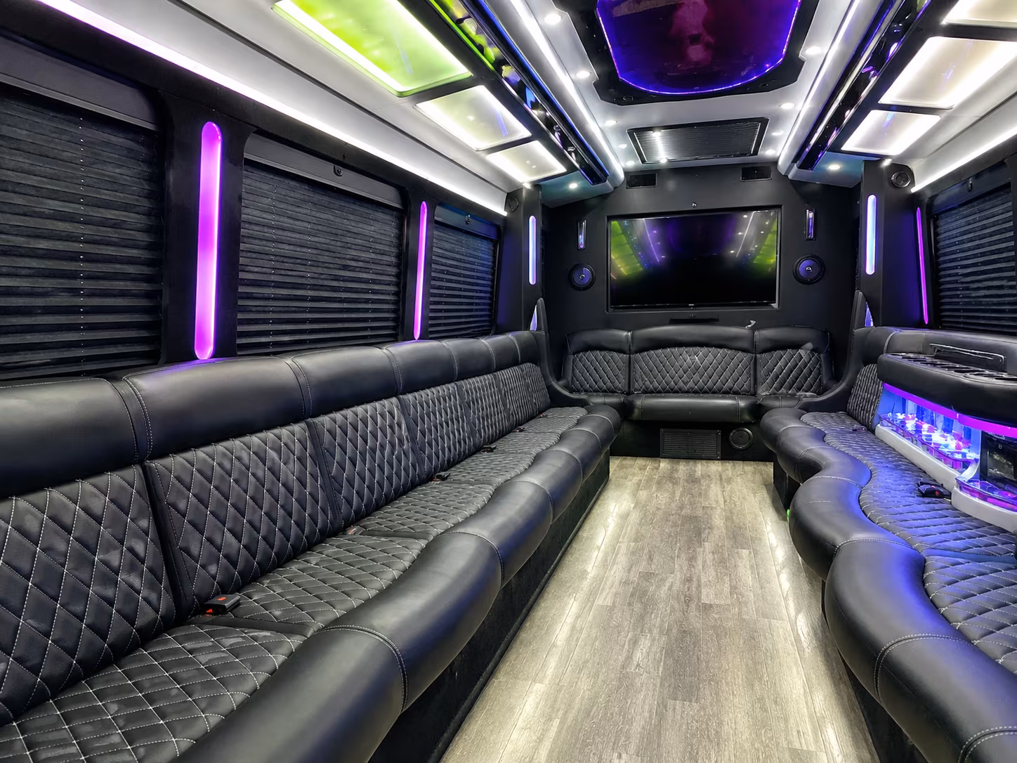 The Bronx the bronx prom party bus rental party bus exterior