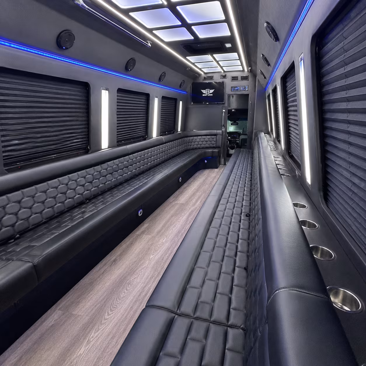 The Bronx the bronx winery tour pub crawl party bus rental party bus exterior