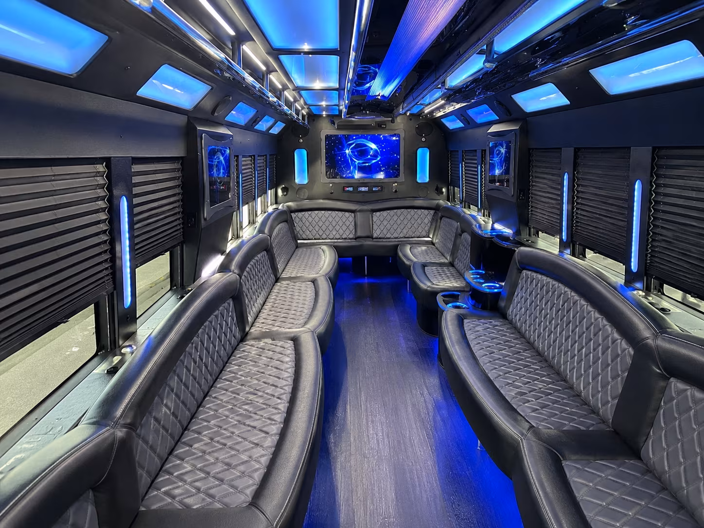 The Bronx Winery Tour & Pub Crawl Transportation onboard seating