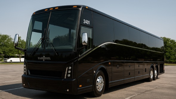 Exterior of Charter Bus Company The Bronx's 40 Passenger Charter Bus in The Bronx