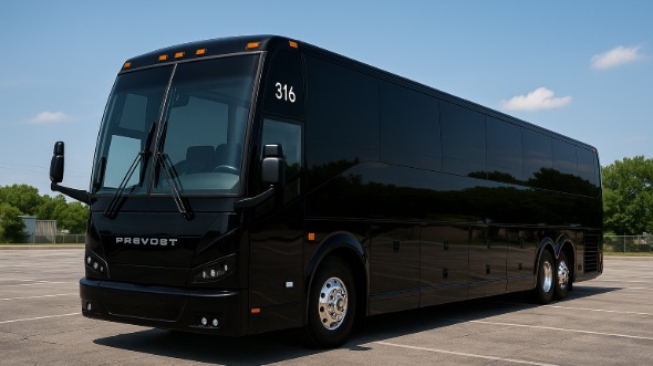 Exterior of Charter Bus Company The Bronx's 44 Passenger Charter Bus in The Bronx