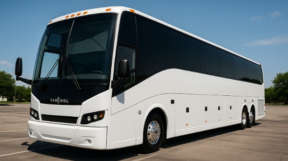 Exterior of Charter Bus Company Clifton's 50 Passenger Party Bus in Clifton