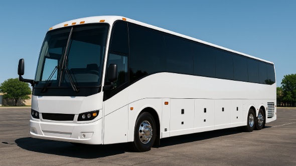 Exterior of The Bronx Party Bus Company's 50 Passenger Party Bus in The Bronx