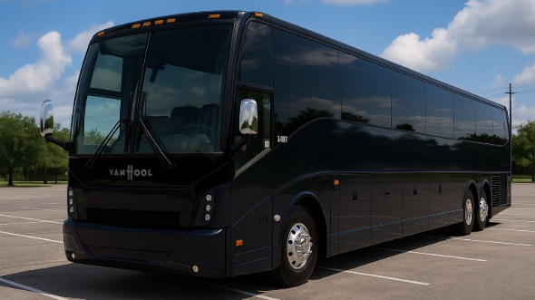 Exterior of Charter Bus Company The Bronx's 56 Passenger Charter Bus in The Bronx